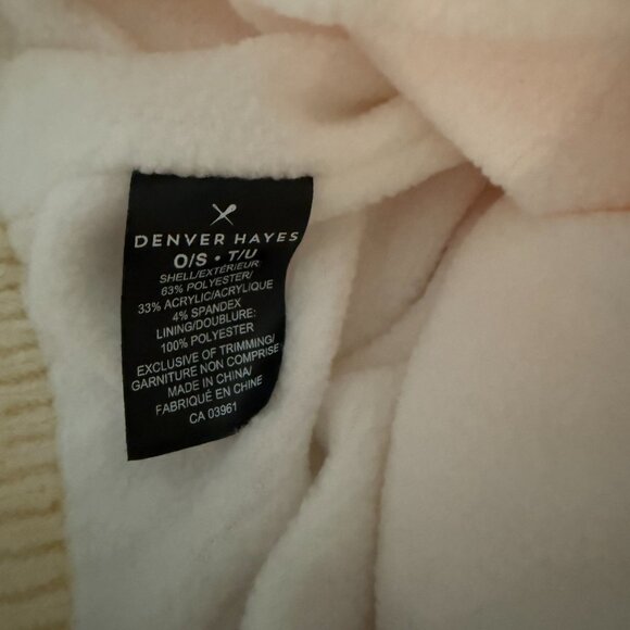 FREE With $50+ Spend or Bundle of 3+ Items: Pink Denver Hayes Pom Beanie - Picture 2 of 4